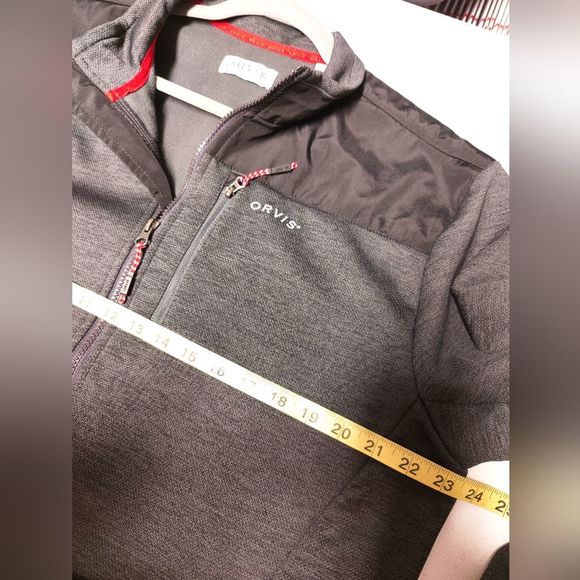 Orvis Men's Bonded Mesh Full-Zip Jacket Men's Size L - Picture 6 of 10